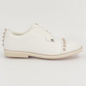 G/FORE White and Tan Athletic Shoes